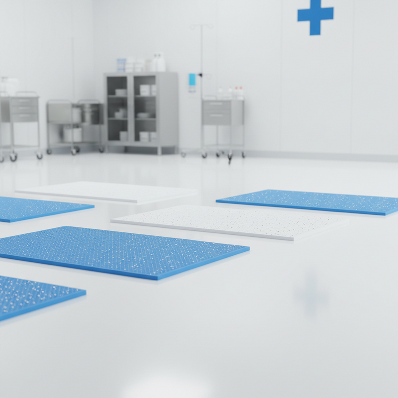 Antibacterial mats