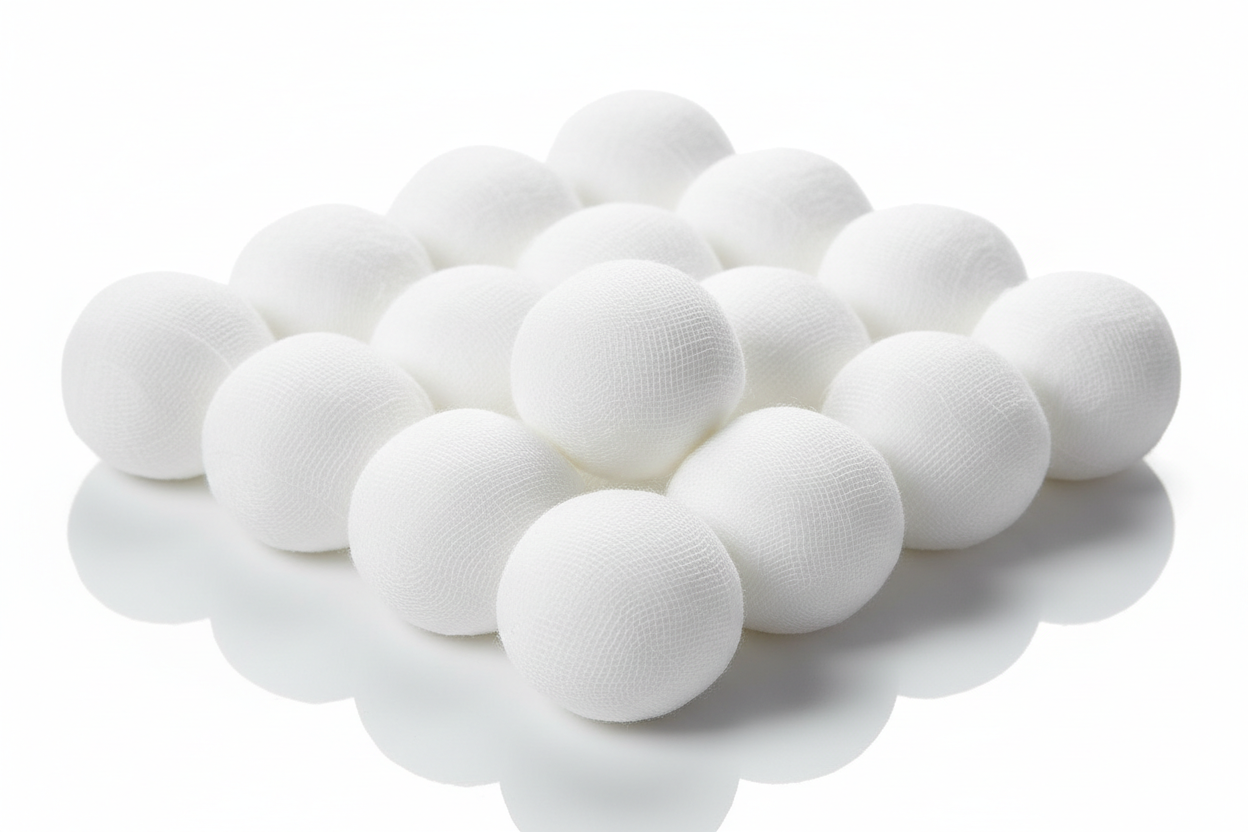 Gauze Balls without X-ray detectable thread